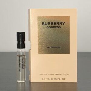 🔥3/$30 NEW Burberry Goddess Spray Vial Deluxe Travel Size 1.5mL